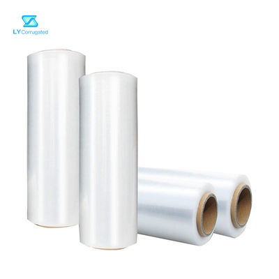 OEM LLDPE Pallet Wrap ฟิล์มยืดสำหรับโรงงานบรรจุภัณฑ์กล่อง