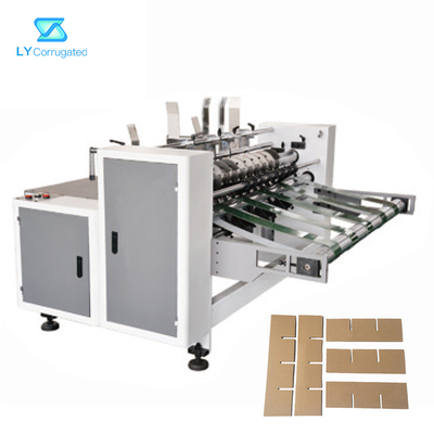 Clapboard Corrugated Box Slotting Machine 45mm Slotting Distance 7mm Width