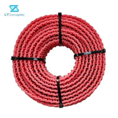 สายพานลำเลียง PU Twist Belt บรรจุภัณฑ์อุตสาหกรรม 10/13/17/22mm Width