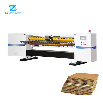 เครื่องตัดกระดาษลูกฟูกแบบมัลติฟังก์ชั่น 200m / นาทีเครื่องตัดแบบโรตารี่