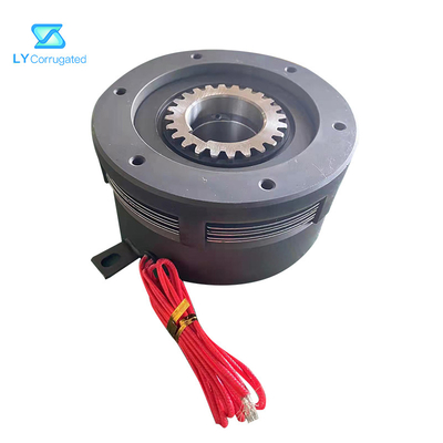 48w Magnetic Powder Brake Multi Disc ตัวควบคุมความตึงคลัตช์แม่เหล็กไฟฟ้า