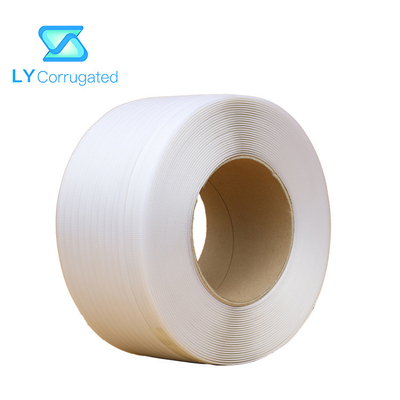 5mm 12mm ความแข็งแรงสูง PP PET สายรัดเทปสำหรับเครื่องบรรจุภัณฑ์กระดาษแข็ง