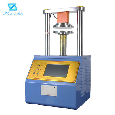 AC220V กล่องกระดาษลูกฟูกกล่องเครื่องการยึดเกาะแรงดึงแหวนขอบ Crush Tester