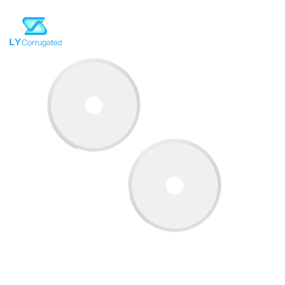 Anti - Static Zirconia Ceramic Round Knife 45*8*0.4mm Nonwoven Fabric Slitting Knife
