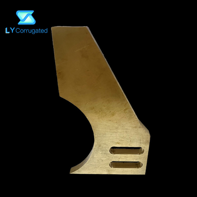 132.6 * 86 * 7.4 มม. เครื่องพิมพ์เฟล็กโซ Slotting Blades Copper Knife