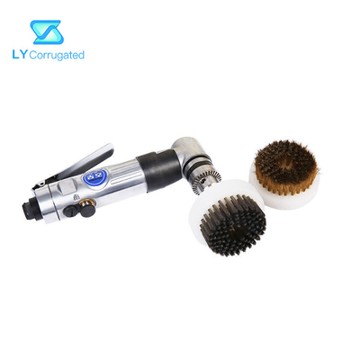 ชิ้นส่วนเครื่องจักรการพิมพ์เฟล็กโซแบบพกพา Handhold Pneumatic Ceramic Anilox Roll Laser Cleaner