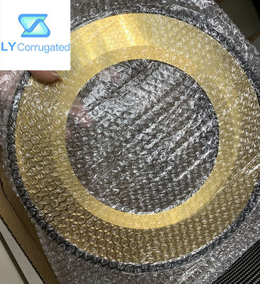 90.0-92.5hra ใบมีด Slitter แบบวงกลมเคลือบสีทองสำหรับเครื่องตัดกระดาษ