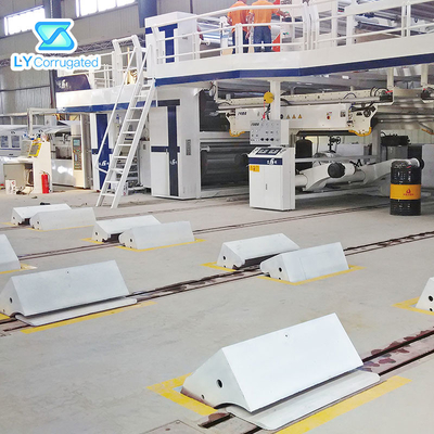 TUV Corrugated Cardboard Machine, 1000 KG Unloading Roller Conveyor