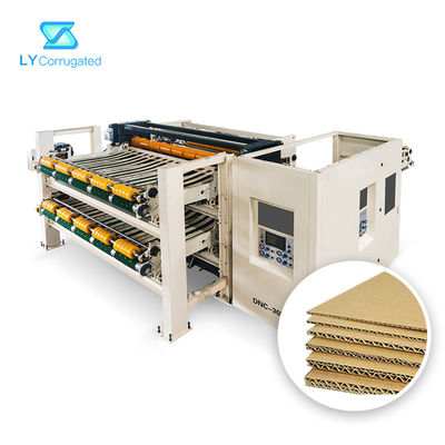 6.5t เครื่องตัดกล่องกระดาษแข็ง 83kw Power สำหรับกระดาษแข็ง 7ply