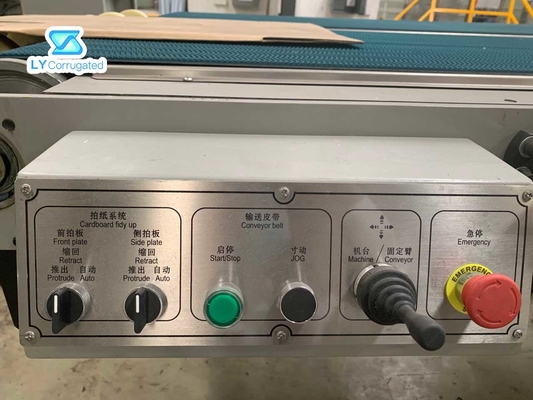 PLC TUV อนุมัติเครื่องให้อาหารอัตโนมัติ 380V สำหรับเครื่องพิมพ์เฟล็กโซ Slotter
