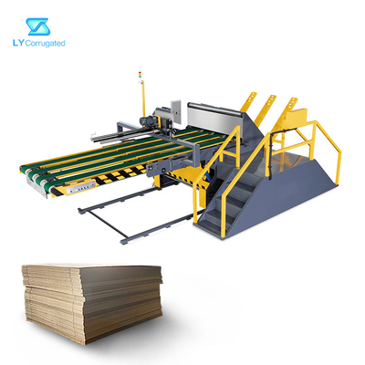 เครื่องกล่องกระดาษแข็ง PLC, เครื่องป้อนอัตโนมัติ 220V สำหรับเครื่องพิมพ์เฟล็กโซ