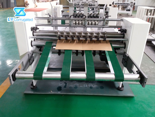 Clapboard Corrugated Box Slotting Machine 45mm Slotting Distance 7mm Width