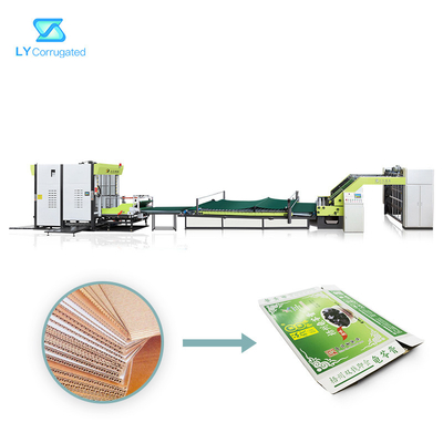 เครื่องเคลือบกล่องกระดาษแข็งความเร็วสูง 1700mm 15000W
