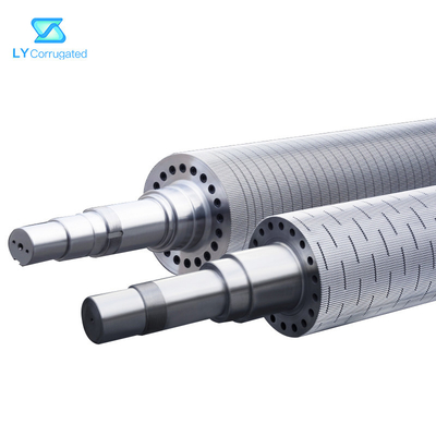 SGS Corrugated Machine อะไหล่ลูกกลิ้งทาสีโลหะวัสดุทังสเตนคาร์ไบด์