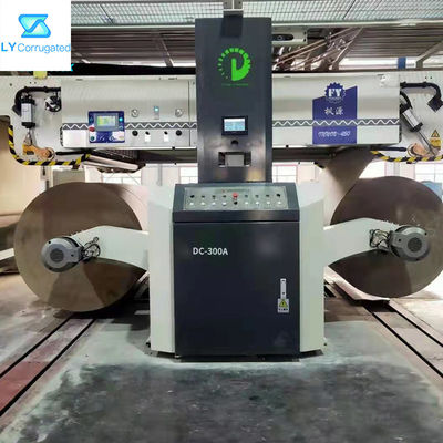 นิวเมติกเบรค Splicer ม้วนอัตโนมัติความเร็วสูงสำหรับสายการผลิตลูกฟูก