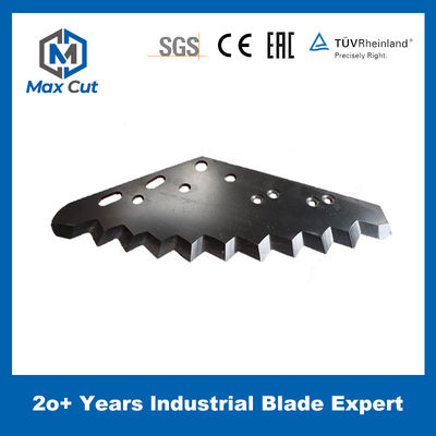 เครื่องผสมใบมีดทังสเตน Feed Mixer Blade Fodding Machine Blade